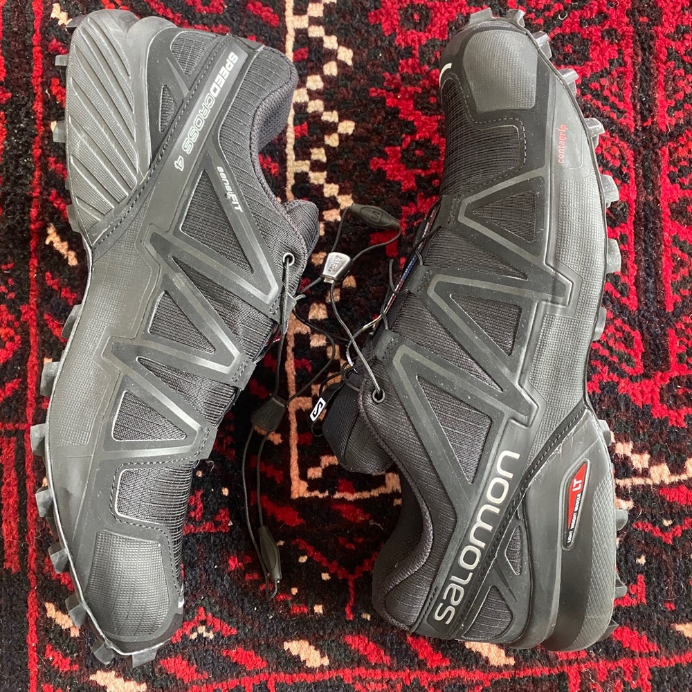 Salomon Speedcross 4 trail running shoes size 12